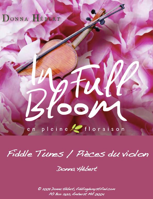 In Full Bloom CD & Tunebook - Donna Hebert - DOWNLOAD